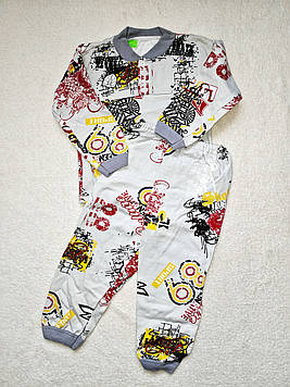 Тепла піжама для маленького хлопчика