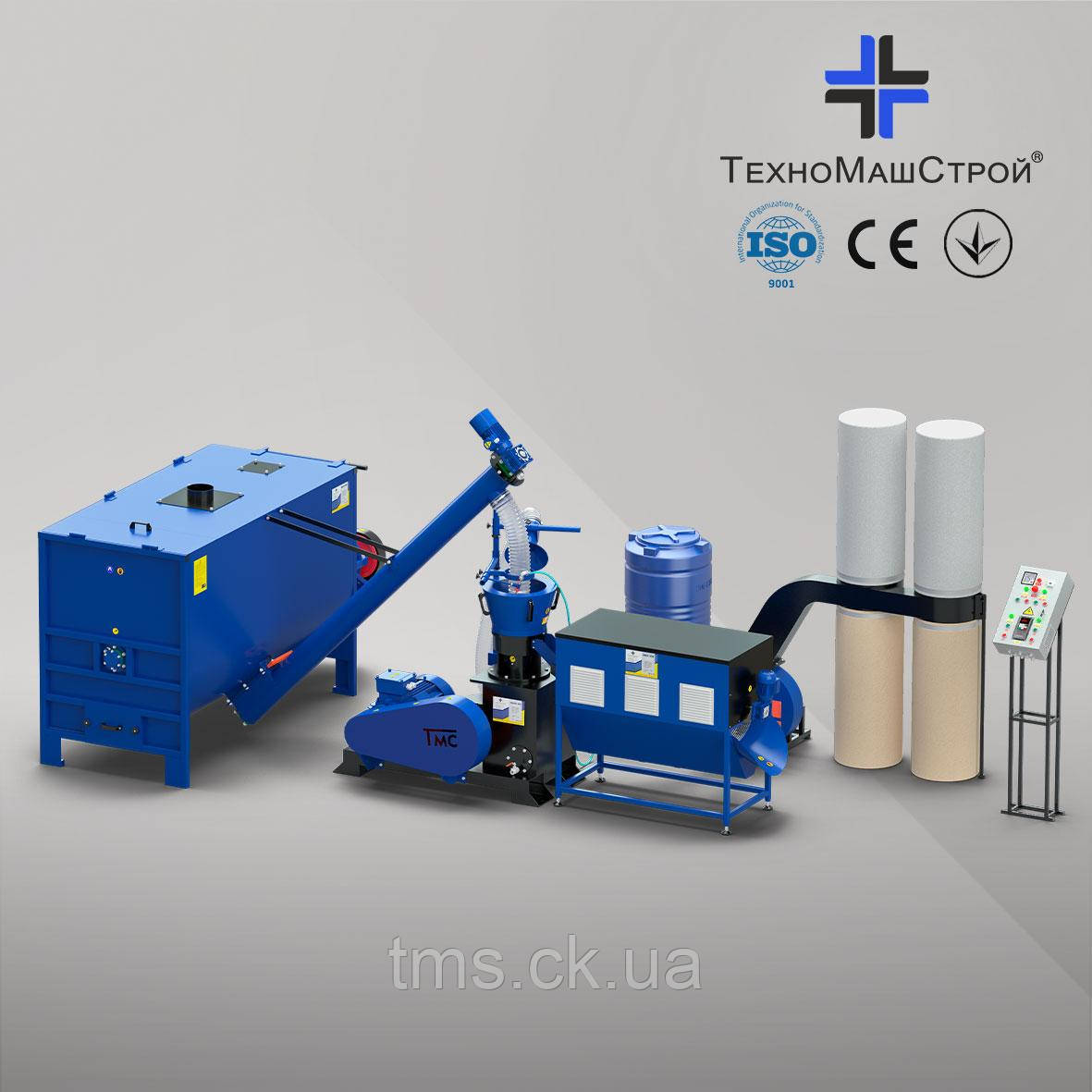 Обладнання для виробництва пелет і комбікорму МЛГ-1000 MAX, фото 1