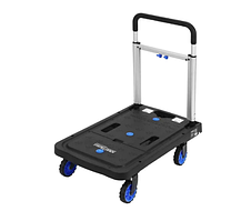 Складський візок складний 150 кг Платформні візки для складу чотириколісні, Платформи вантажні