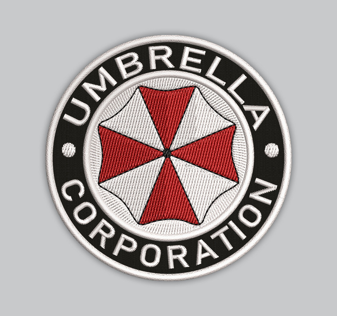 Шеврон «Амбрелла» (Umbrella Corporation) 8 см, фото 1
