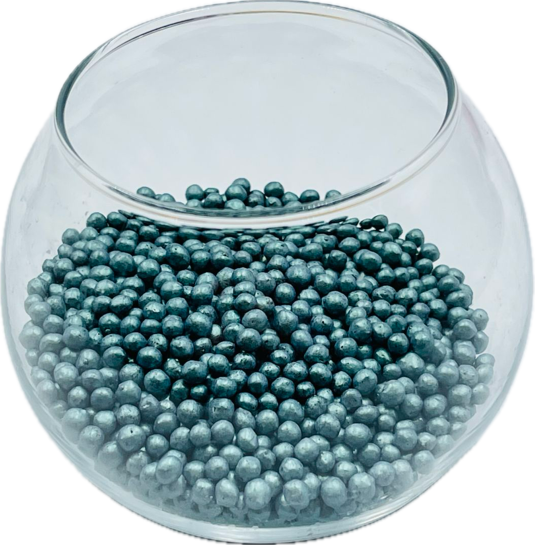 Рисові кульки в шоколаді бірюзові 3мм (100г), фото 1