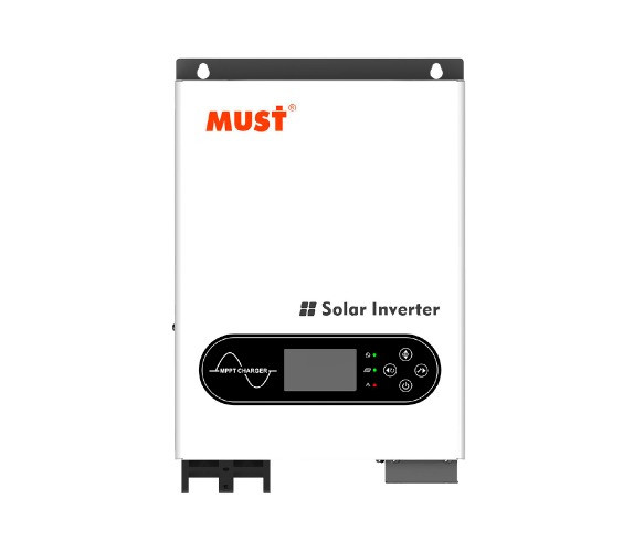 Гібридний інвертор MUST PV18-6048ECO 6000W 48V для автономного енергопостачання з MPPT контролем, стабільним виходом та можливістю