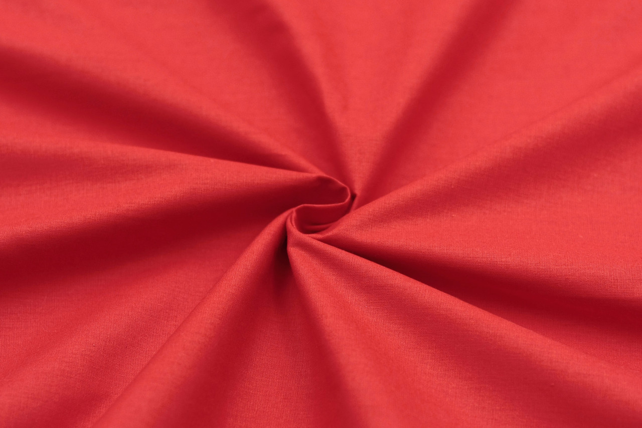 Ранфорс Червоний, ширина 240 см, Туреччина