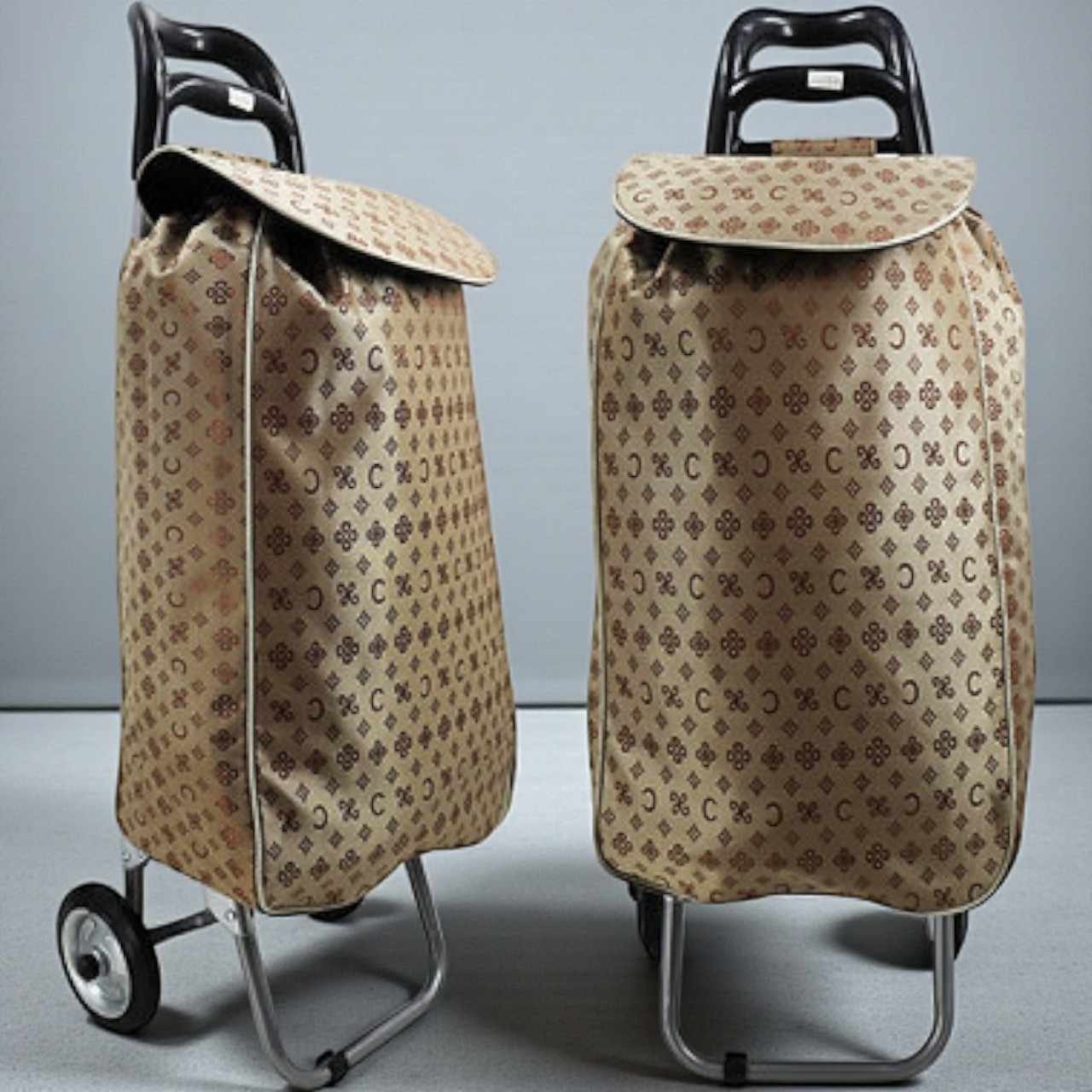 Сумка тачка на колесах кравчучка, тачка господарська на залізних колесах, фото 1