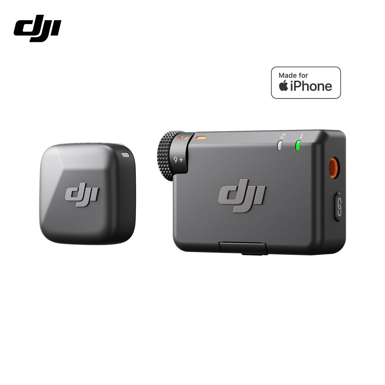 Петличний мікрофон DJI Mic Mini Black 1RX 1TX, фото 1