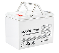 Гелевий акумулятор DEEP CYCLE MAXX 80 А·год 12 В 4SUN, фото 7