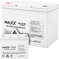 Гелевий акумулятор DEEP CYCLE MAXX 80 А·год 12 В 4SUN, фото 8