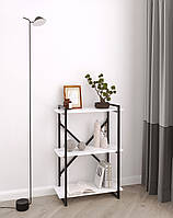 Стелаж Loft Ant-3 Ш 700 x В 1000 x Г 300 мм Білий