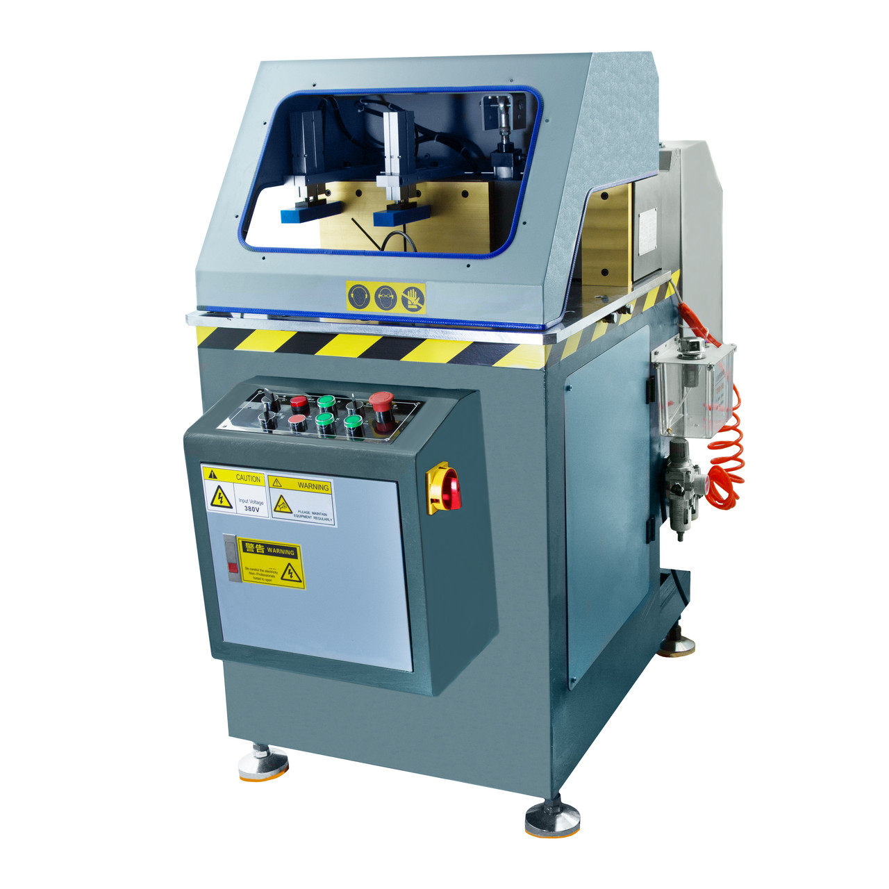 Верстат OX-BJ550 для для різання під кутом 90° і 45° профілю з автоматичною кутовою пилою