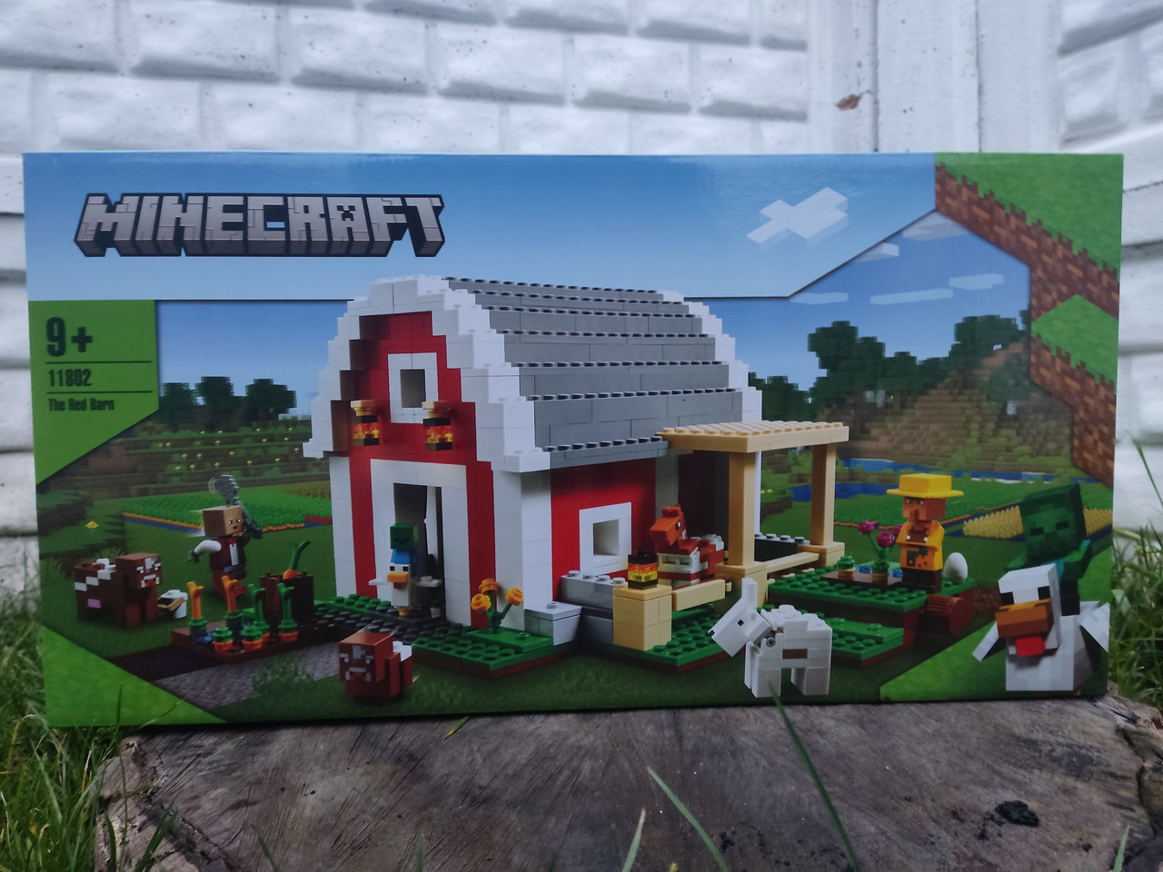Конструктор 11802 Minecraft «Червоний амбар», 799 деталей, фото 1