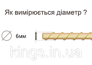 Дуга для парників (теплиць)  Ø 6мм "ЕCО GREEN" Kings, фото 2