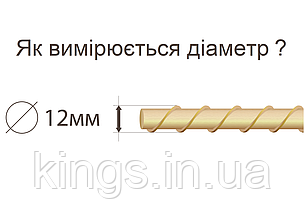 Опора для рослин Ø 12 мм  50 м.п. ТУ Polyex, фото 2