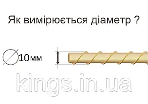 Дуга для парників (теплиць)  Ø 10 мм бухта 100м.п. "ЕCО GREEN" Kings, фото 4