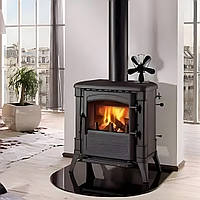 Вентилятор для каміна з дров'яною піччю (5-лопатевою) Камінний вентилятор Вентилятор із лопатями для печі