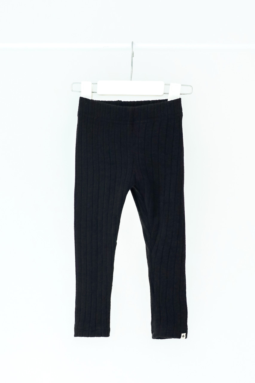 Лосини в рубчик "Alice", Чорні, фото 1