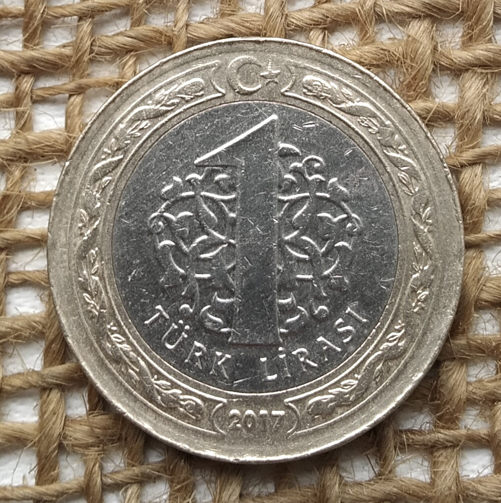 1 лiра 2017 року, Туреччина, фото 1