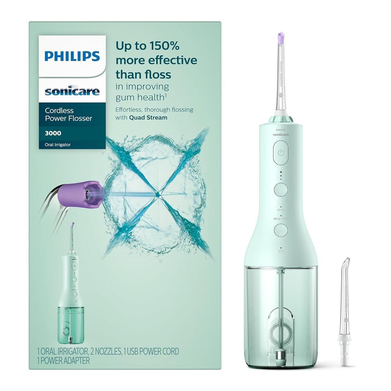 PHILIPS Sonicare Power Flosser 3000 HX3826/24 Іригатор, фото 1