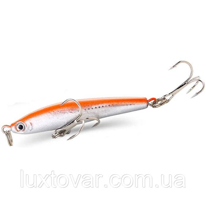 Воблер стік стікбейт повільно - тонучий для ловлі твічингом жереха, головня, окуня 55мм, 3g, фото 1