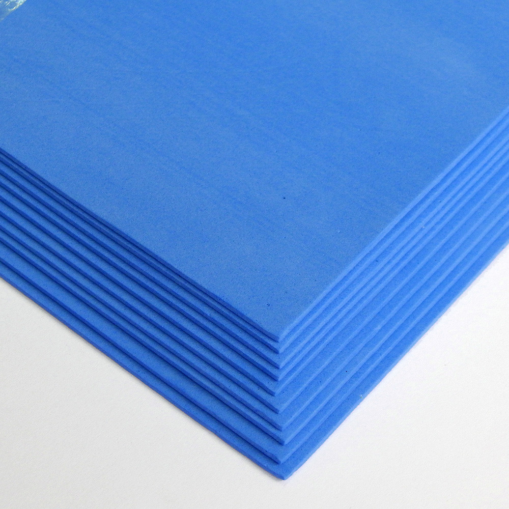 Фоаміран EVA матовий, 2 мм, 20х30 см, незабудковий