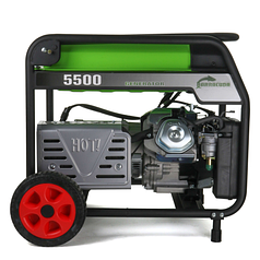 Бензиновий генератор Barracuda 5500 5,5 кВт (7 кВА) 1F 400 В AVR ручний + електростартер