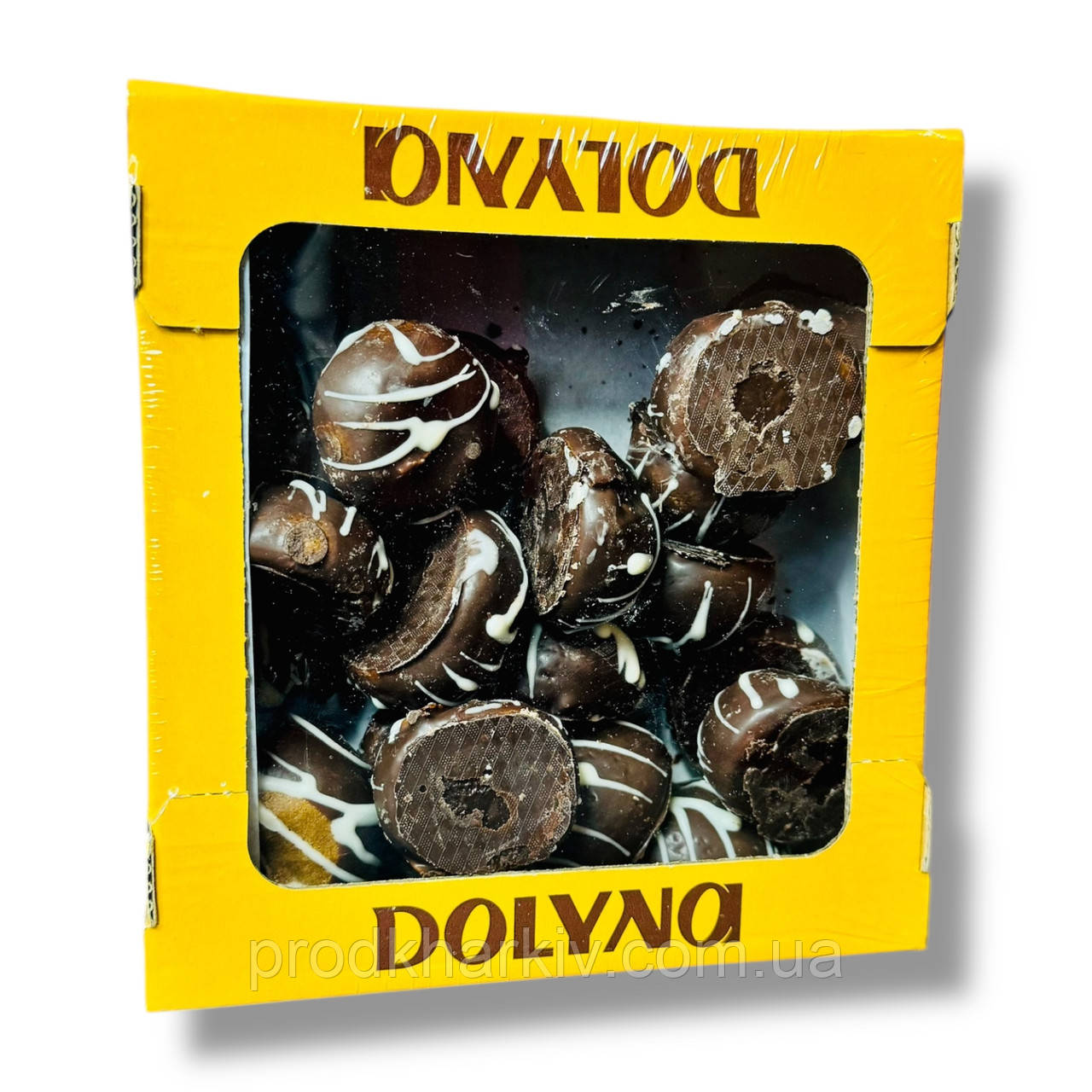 Пряник заварной  300грамм Dolyna темная глазурь Нежность.