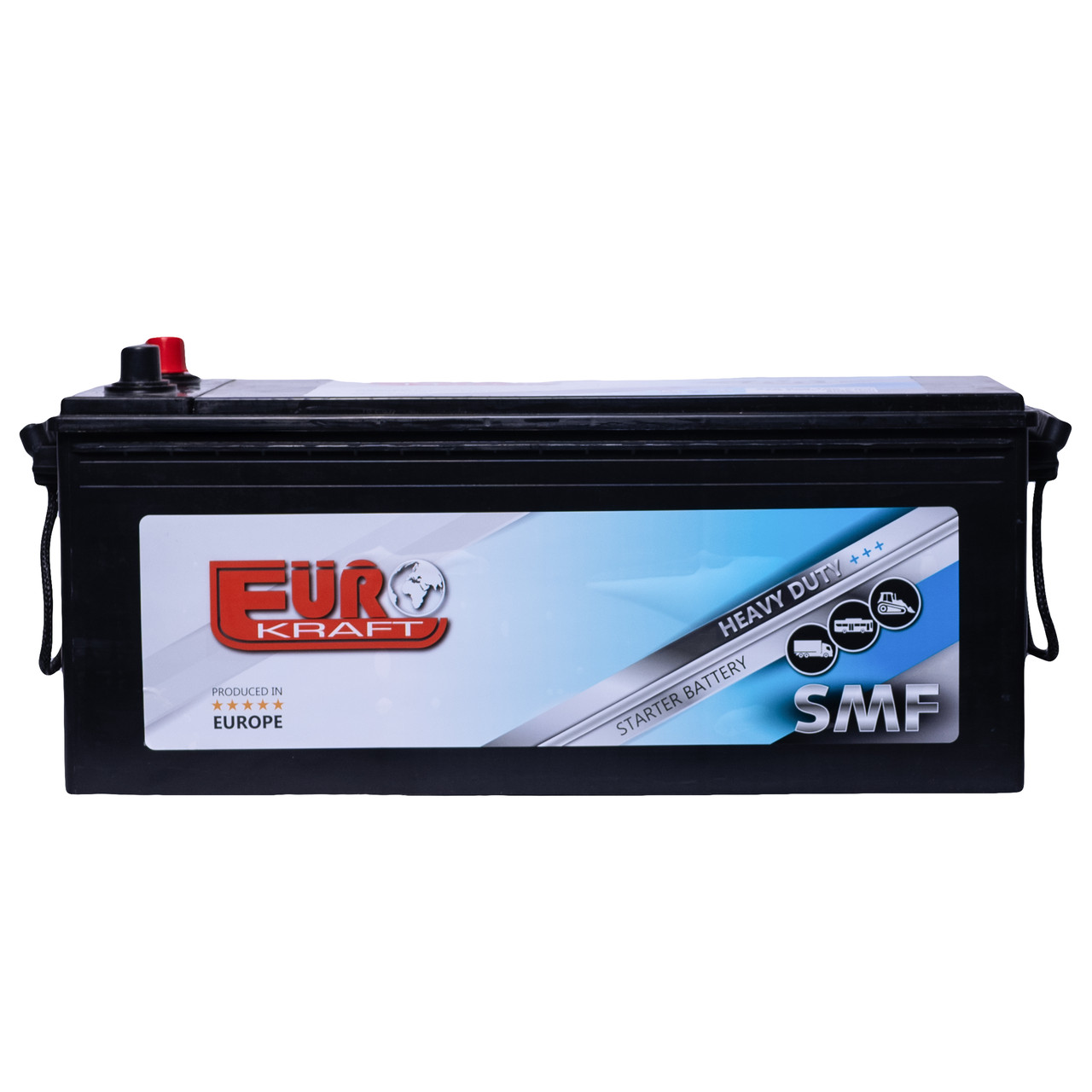 Автомобільний аккумулятор 145Aг EUROKRAFT TRUCK SMF (1000) (MONBAT, Болгарія) 513x189x220, фото 1