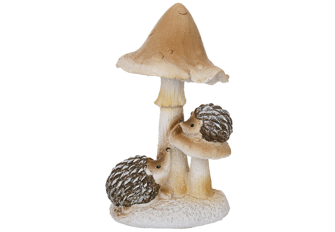 Фігура Їжачки під грибочком 18.5 см, фото 1