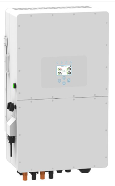 Сонячний інвертор 50 квт, 3 фази, HV, 50000 W, Вт, гібриднийб трифазний, Deye