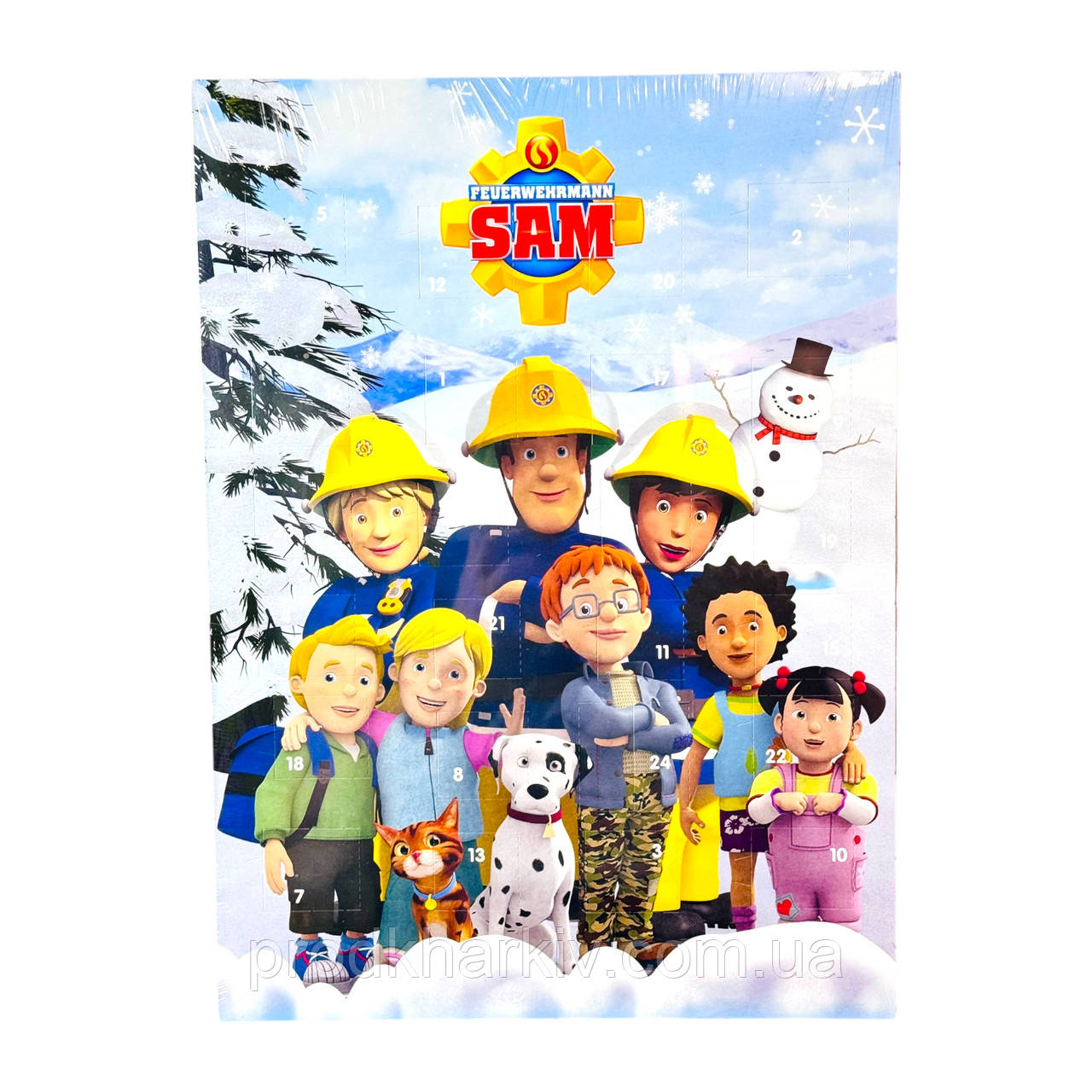 Адвент календарь Advent Calendar Sam пожарники