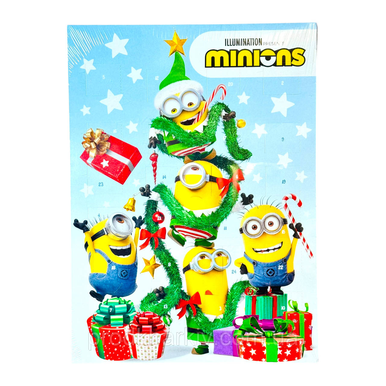 Адвент календарь Advent Calendar minions