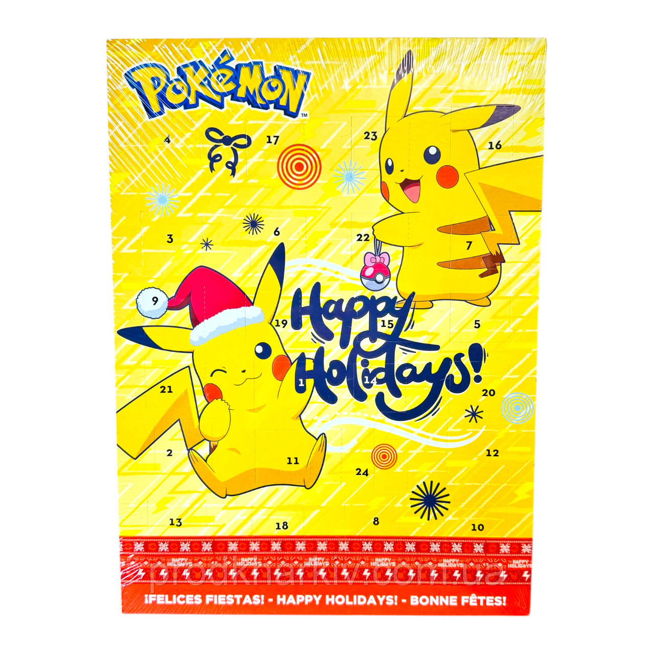 Адвент календарь Advent Calendar pkemon
