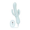 Вібратор-кролик Good Vibes Only — SAGE Triple Stimulation Vibe Soft Silicone — Blue, фото 4