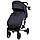 Прогулянкова Коляска Dearest 819 Plus Чорна, рама біла, фото 2