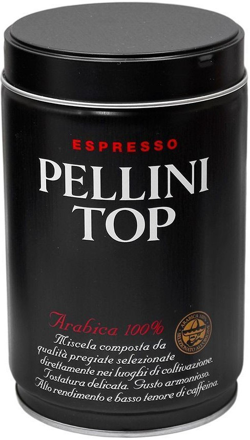 ОРИГІНАЛ! Кава мелена Pellini TOP 100% Arabica 250 г Італія