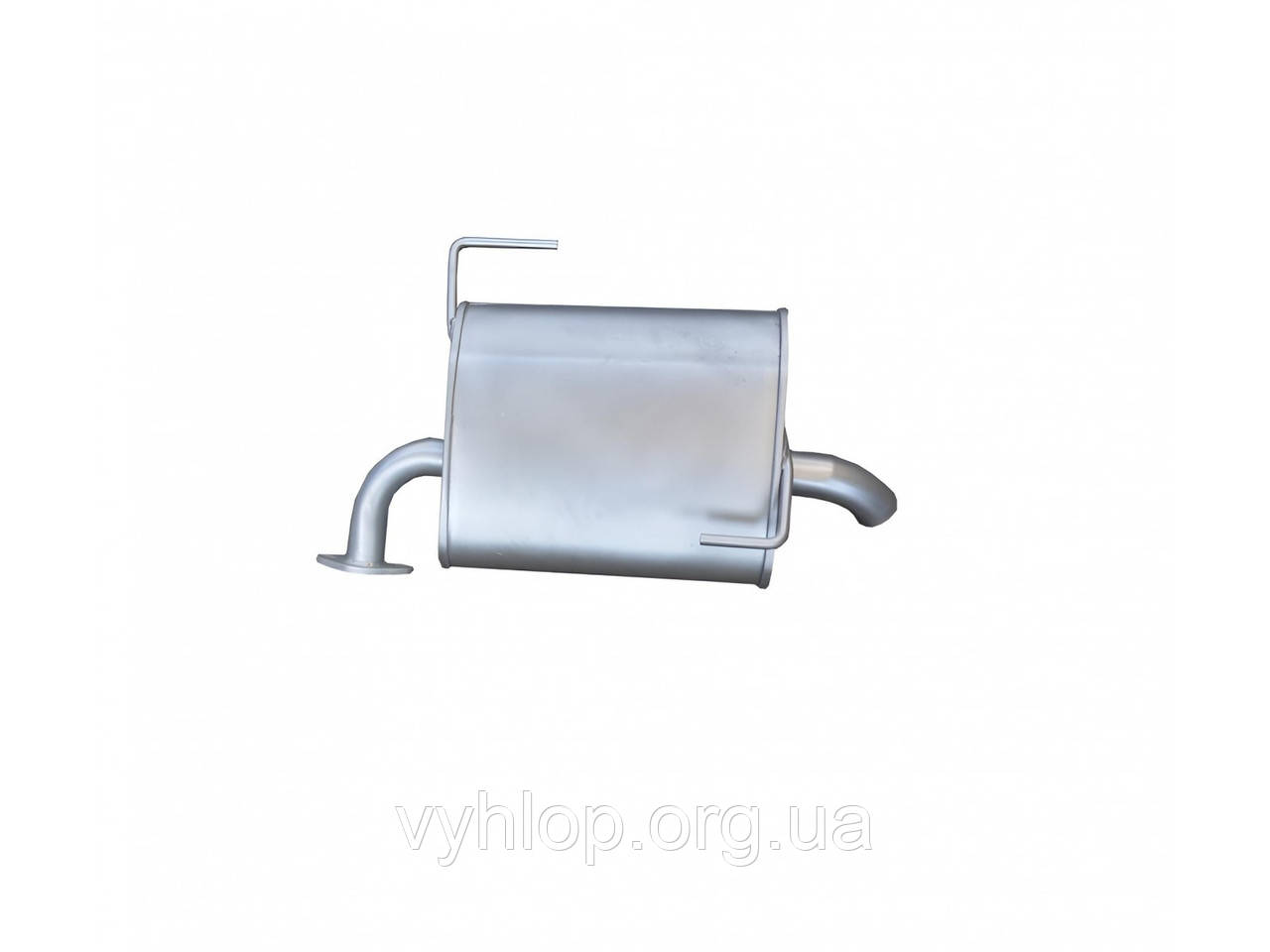 Глушитель (правий) Субару Леґасі (Subaru Legacy 3.6 - (46.50) Polmostrow алюмінізований