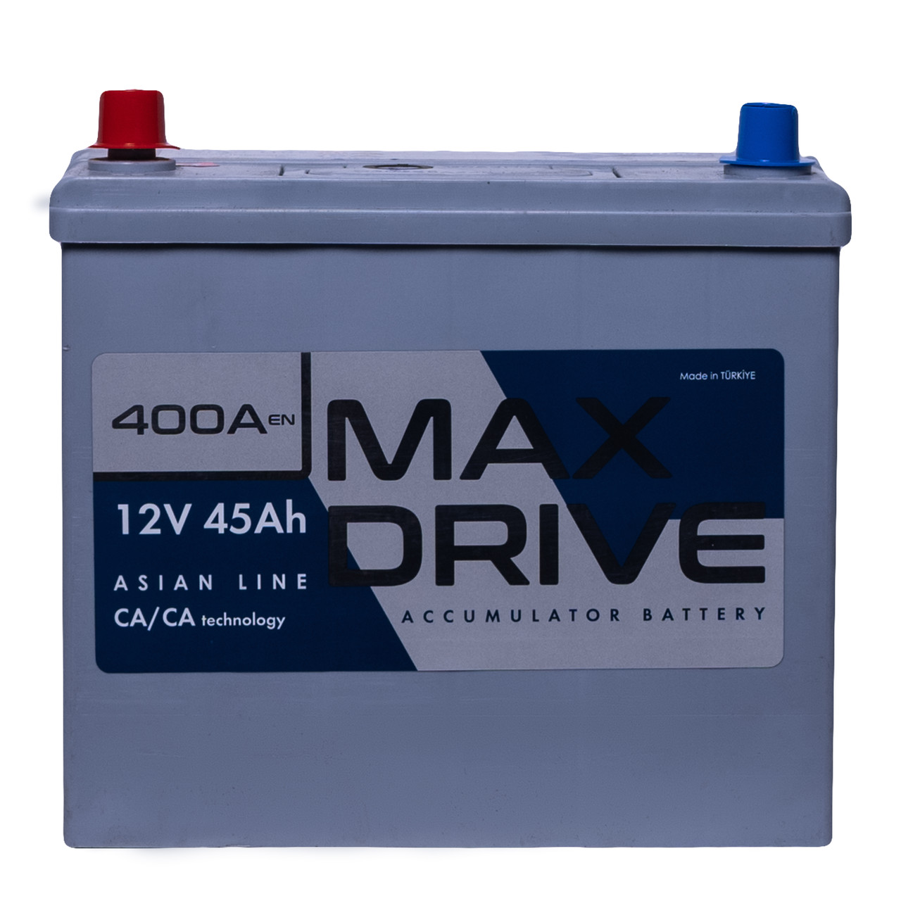 Акумулятор автомобільний 45Ah  MAX DRIVE ASIA SMF (-/+)  EN400 NS60 236х128х223, фото 1