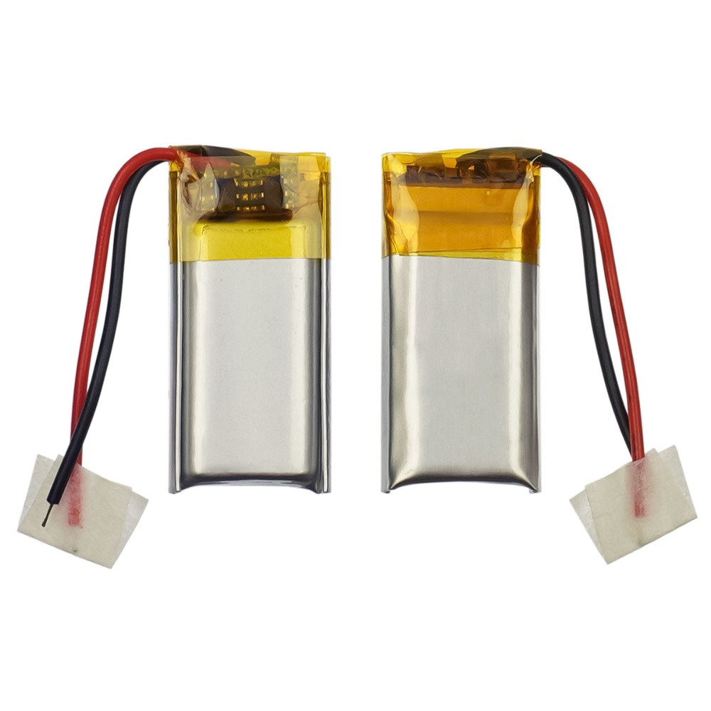 Акумулятор 401226P універсальний з контролером, 4 х 12 х 26 мм (75 mAh)/ для TWS навушників, Bluetooth гарнітур, MP3 плеєрів, фото 1