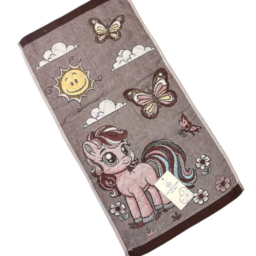 Рушник кухонний лляний, 25*50 см, арт 019598, 1 шт, Різнокольоровий, фото 1