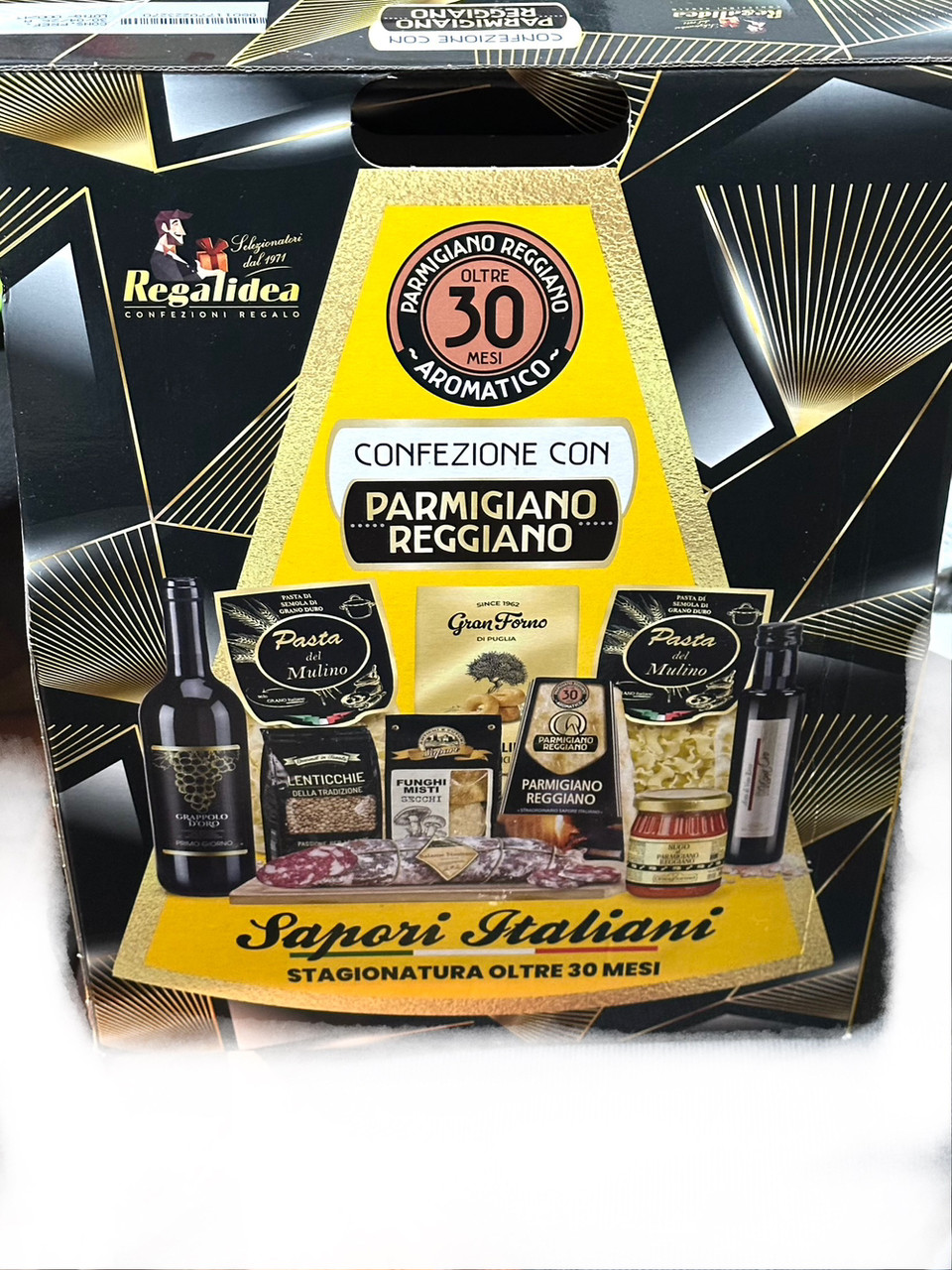 Різдвяний подарунковий набір із 10 компонентів Parmigiano Reggiano Італія