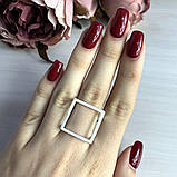 Срібне кільце Proba з без каменів, вага виробу 4,54 г (2022411) 18 розмір, фото 3