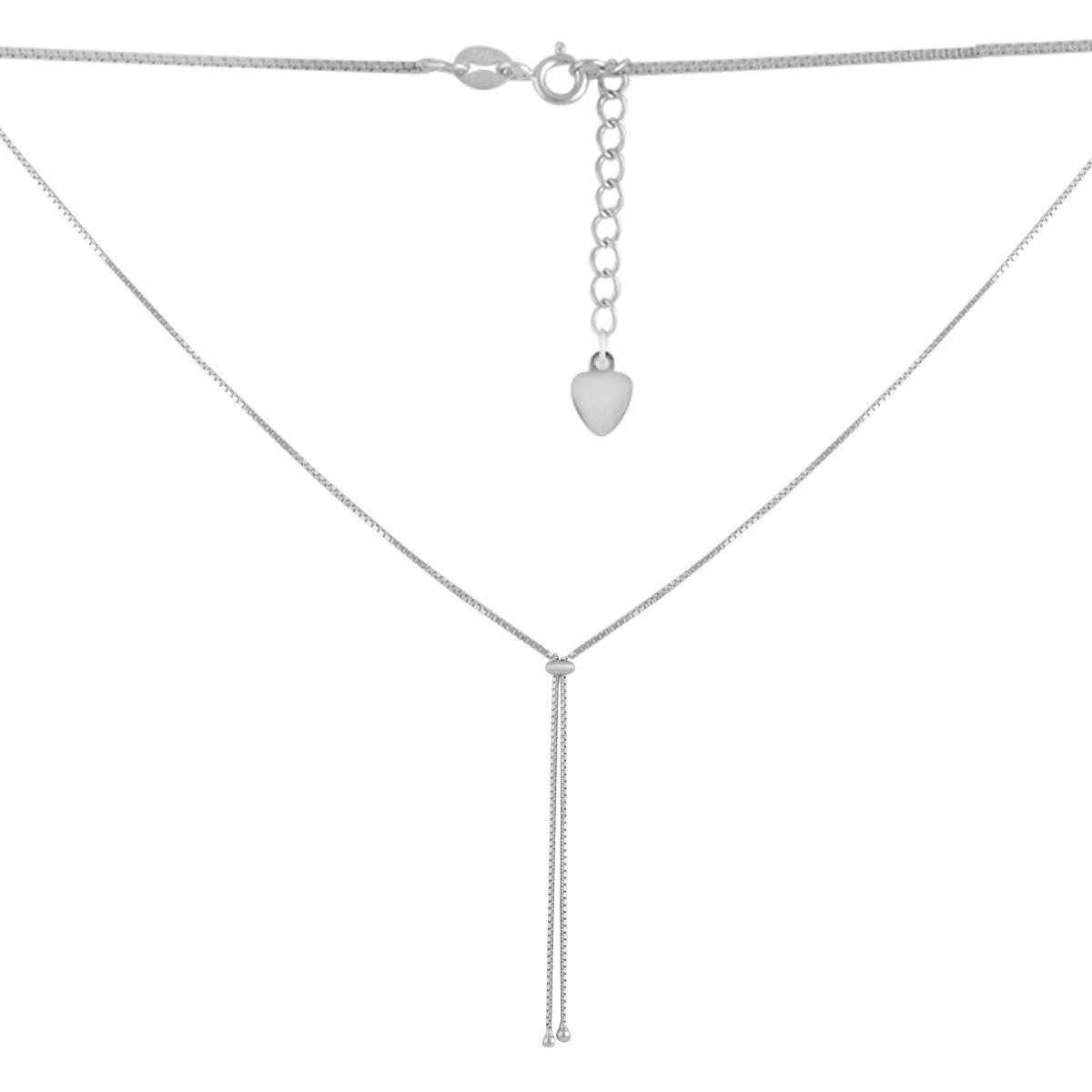 Срібне кольє Proba з без каменів, вага виробу 2,7 г (2079804) 650 розмір, фото 1