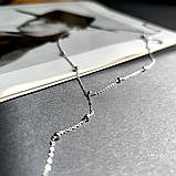Срібне кольє Proba з без каменів, вага виробу 2,85 г (2159216) 400450 розмір, фото 7