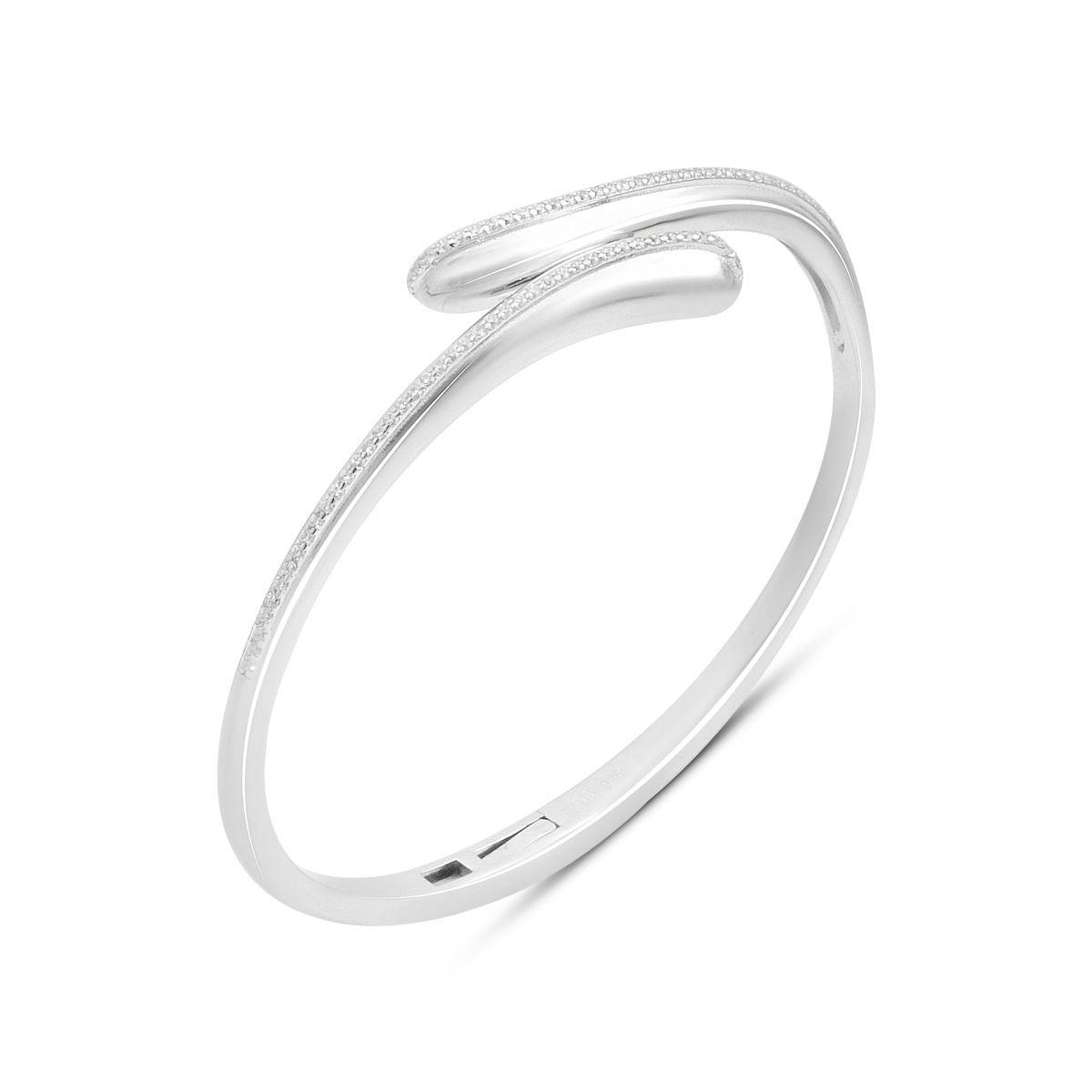 Срібний браслет Proba з фіанітами, вага виробу 12,02 г (2182818) 18 розмір, фото 1