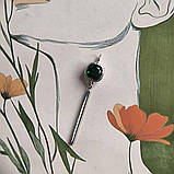 Срібна підвіска Proba зі смарагдом nano 0.95ct (2197362), фото 3