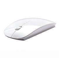 Бездротова мишка Wireless Mouse G-132, Біла, оптична комп'ютерна миша