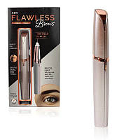 Жіночий тример для надання форми брів Flawless Brows рожевий, епілятор + депілятор для обличчя
