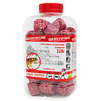 Отрава для гризунів "Брикети Лускунчик" аромат сиру, засіб проти мишей і щурів, родентицид