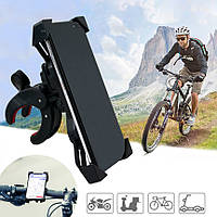 Тримач для телефона на велосипед Mobile phine stand V-085 Чорний, кріплення для телефона на мотоцикл
