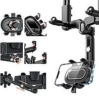 Тримач для телефона в машину на дзеркала заднього огляду Clip phone Holder, автотримач для смартфона