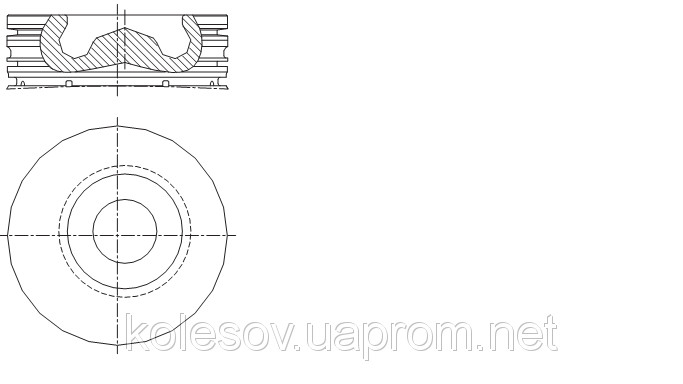 Поршни FORD CONECT (Focus) 1.8D 75PS